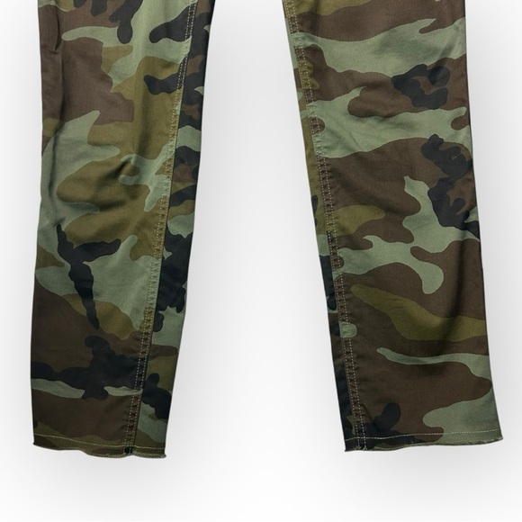 Nili Lotan Jenna Pant in Fall Green Camo 2 - Picture 8 of 12